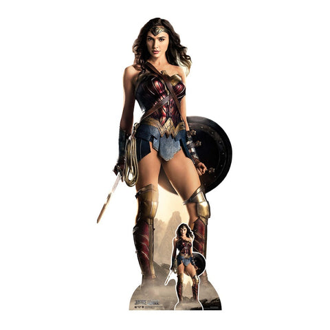 Justice League Wonder Woman cardboard cut-out