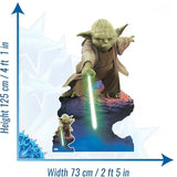 Star Wars Yoda cardboard cut-out
