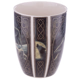 Wolf Song Porcelain Mug - Lisa Parker Licensed Design end view