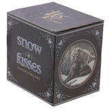Snow Kisses Wolf Porcelain Mug - Lisa Parker Licensed Design retail box