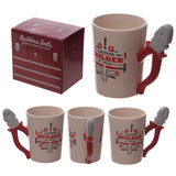 Builder Decal with Pliers Shapped Handle Mug and Box