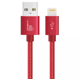 iPhone and iPad Lightning Fast Charge Cable - Sync and Charge Red colour