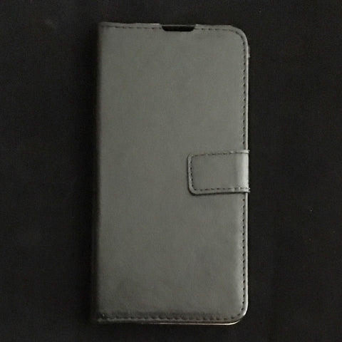 Front view of book wallet phone case
