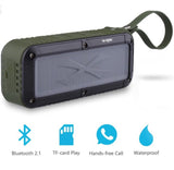 W-King Shockproof Waterproof Bluetooth Speaker S20 Green colour