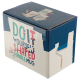Paint Roller Shaped Handle Mug retail box