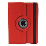 iPad Rotating Stand Case Cover for All Apple iPad Pro 9.7” and 10.5” in red